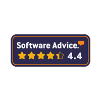 software advice score 4.4 stars