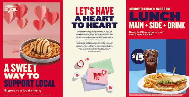 Boston Pizza Valentines Day campaign