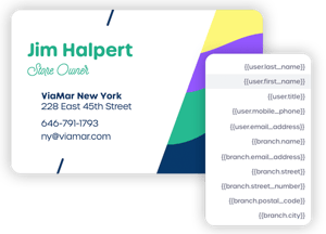 Business Card DNA