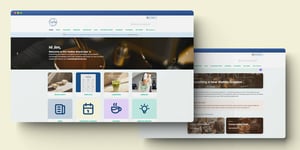Marvia portal example two screens academy