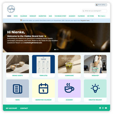 Marvia Franchise Marketing Platform