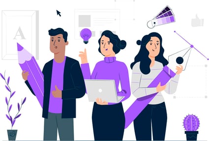 branding team illustration