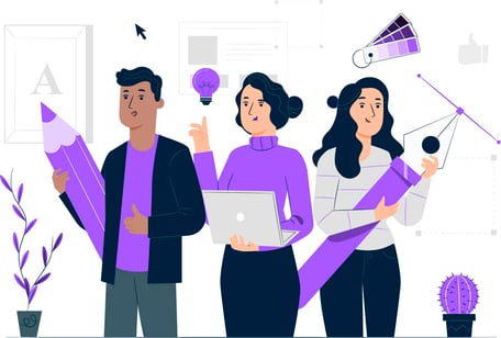 branding team illustration