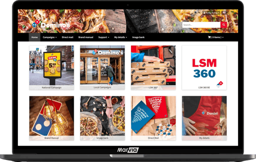 dominos portal example