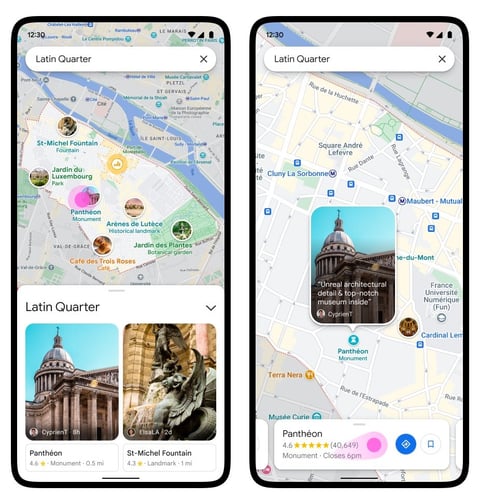 google neighborhood vibe