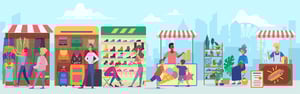 local marketing retail industry