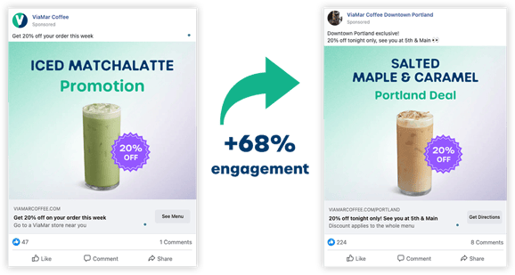 local vs generic content