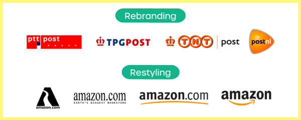 rebranding vs restyling 